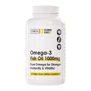 Omega-3 Fish Oil 1000mg 60 Softgels