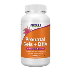 NOW Foods Prenatal Gels + DHA Softgels