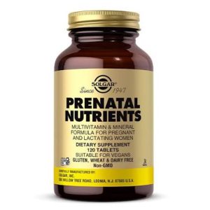 Solgar Prenatal Nutrients Tablets